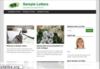 sampleletters.website