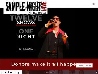 samplenightlive.com