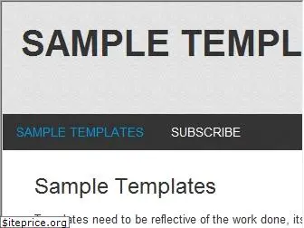 www.sampletemplate.net