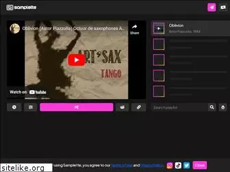 samplette.io