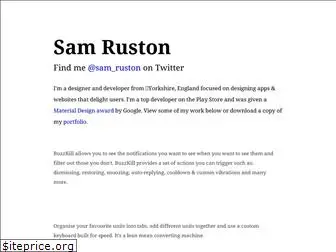 samruston.co.uk