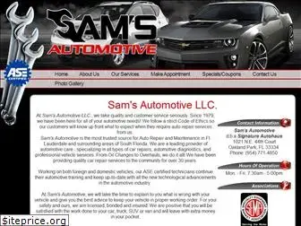 samsautomotiveinc.com