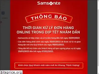 samsonite-vietnam.com