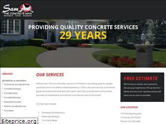 samtheconcreteman-cincinnati.com