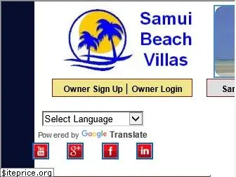 samuibeachvillas.com
