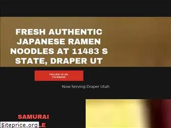 samurainoodleutah.com