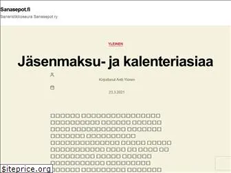 sanasepot.fi