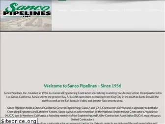 sancopipelines.com