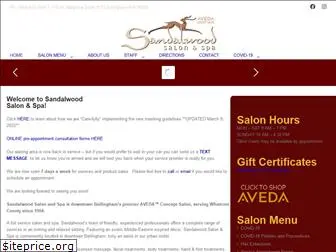 sandalwoodsalonandspa.com