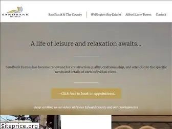 sandbankhomes.com