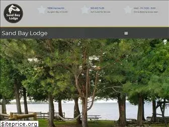 sandbaylodge.com