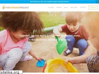 sandboxproject.ca