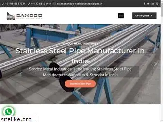 sandco-stainlesssteelpipes.in