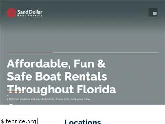 sanddollarboatrentals.com