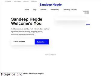 sandeephegde.me