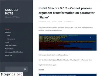 sandeeppote.com