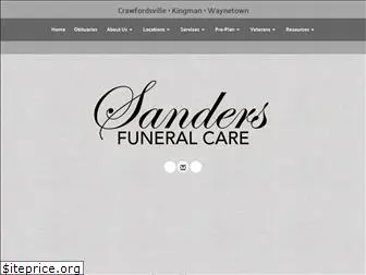 sandersfuneralcare.com