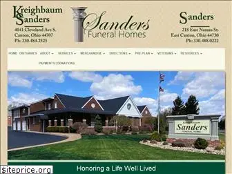 sandersfuneralhomes.com