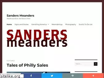 sandersmeanders.com