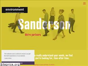 sandersonplc.com