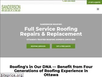 sandersonroofing.com