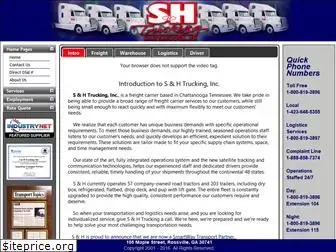 sandh-trucking.com