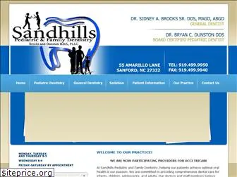 sandhillsdental.com