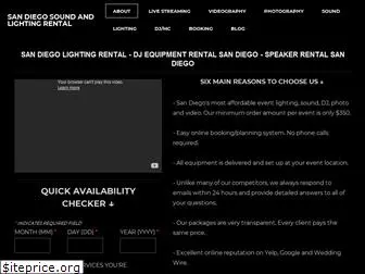 sandiegosoundandlighting.com