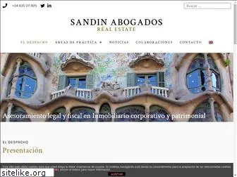 sandinabogados.com