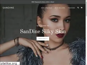 sandinesilkyskin.com