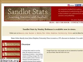 sandlotstats.com