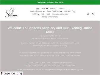 sandonssaddlery.co.uk