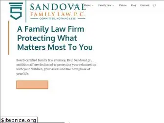 sandovalfamilylaw.com