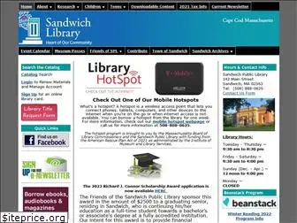 sandwichpubliclibrary.com