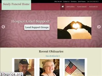 sandyfuneralhome.com