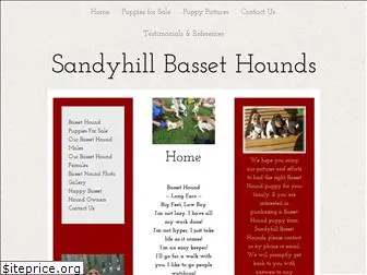 sandyhillbassethounds.com