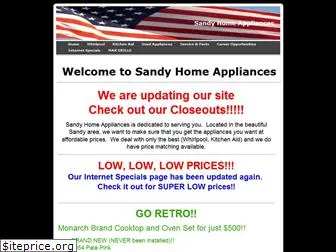 sandyhomeappliances.com