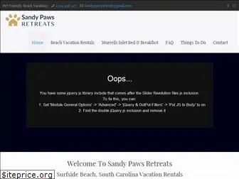 sandypawsretreats.com