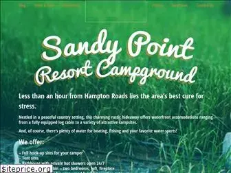 sandypointresortcampground.com