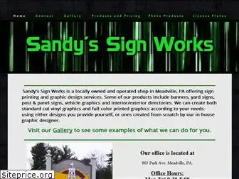 sandyssignworks.com