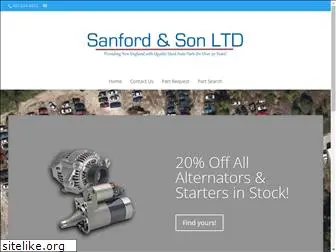 sanfordandsonautoparts.com