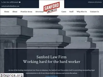 sanfordlawfirm.com