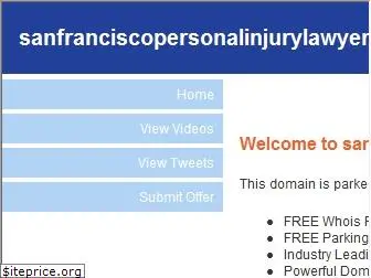 sanfranciscopersonalinjurylawyer.net