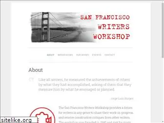 sanfranciscowritersworkshop.com