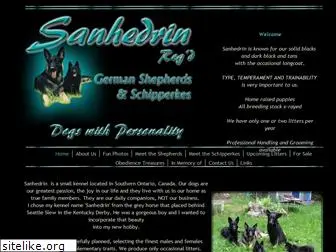 sanhedringermanshepherds.com