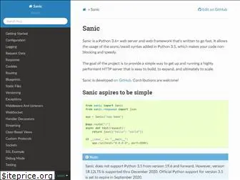 sanic.readthedocs.io