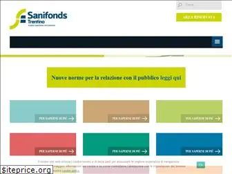 sanifonds.tn.it