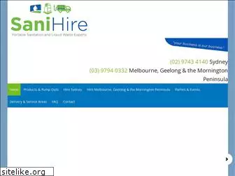 sanihire.com.au