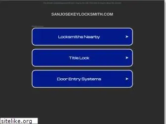 sanjosekeylocksmith.com