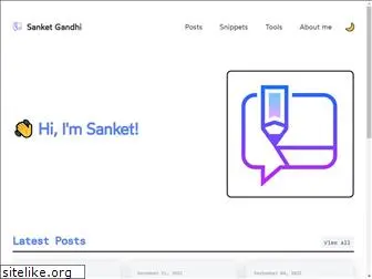 sanketgandhi.com